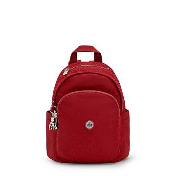 Kipling Delia Mini Rugzak Rood | BE 1564ZU